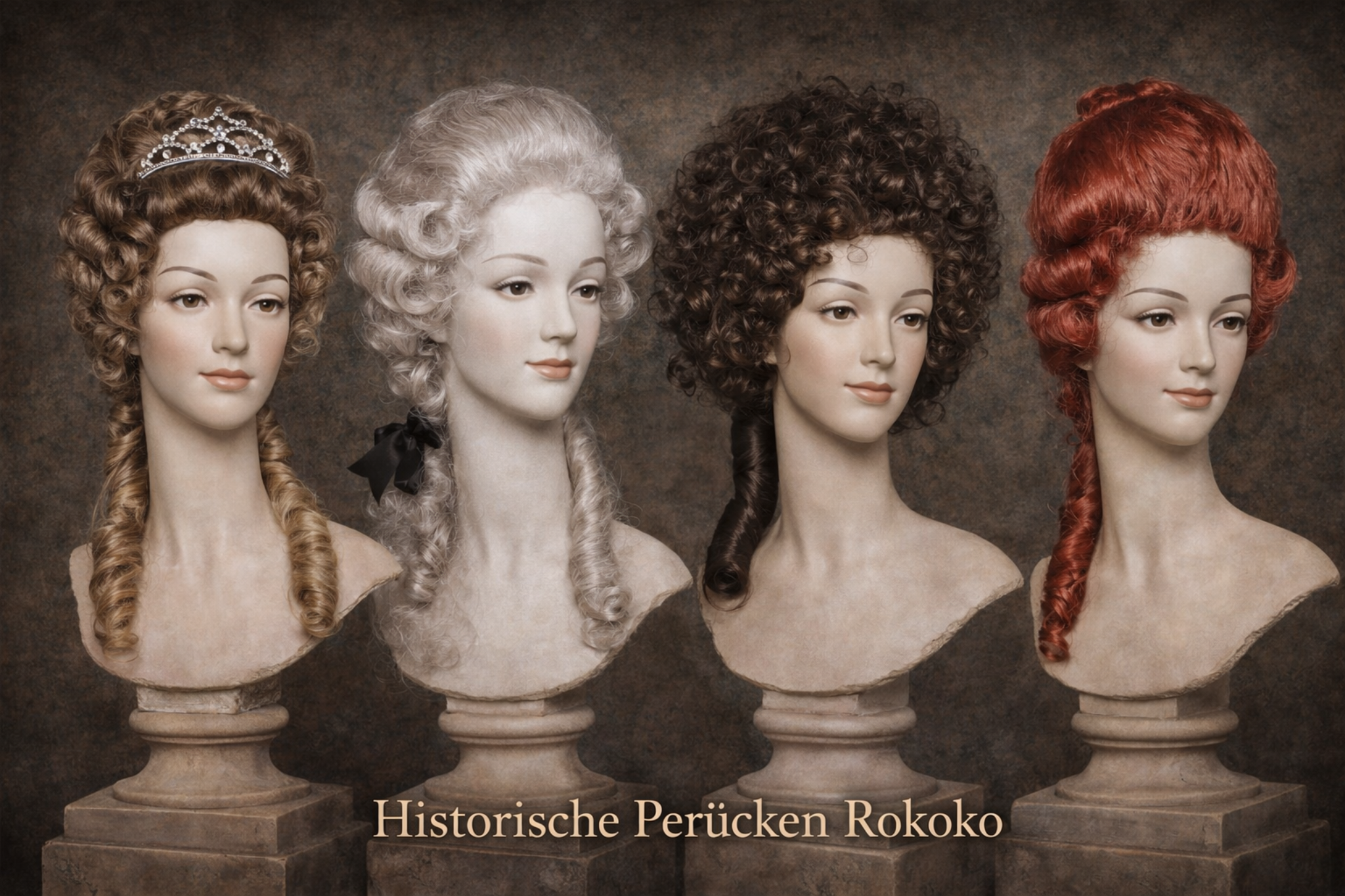 Historische Perücken – Rokoko-Styles (Galerie)